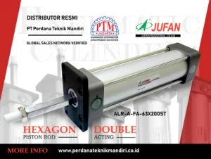 Jufan pneumatic air cylinder alr-a-fa 63x200st