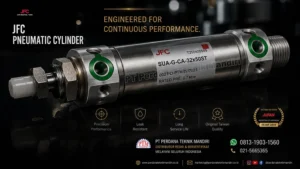 Produk JFC Cylinder komponen hidrolik premium dari Jufan Fluid Control Taiwan