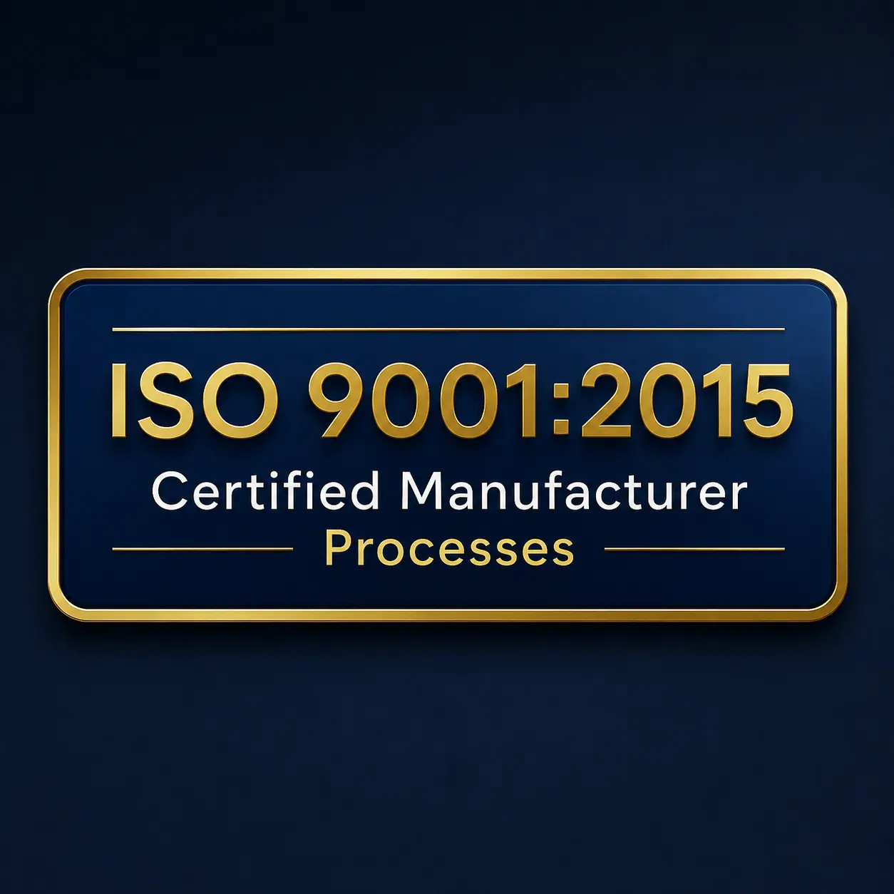 Yee Young Industrial ISO 9001:2015 Certified Manufacturing Process